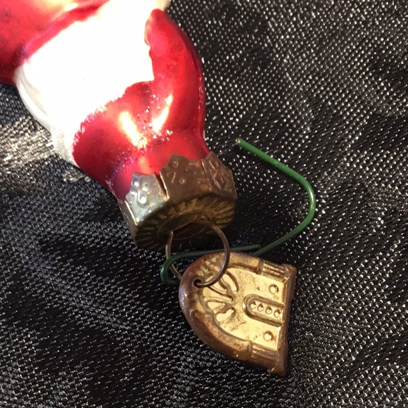 VTG Blown Glass Old Santa Christmas Ornament - Picture 16 of 16